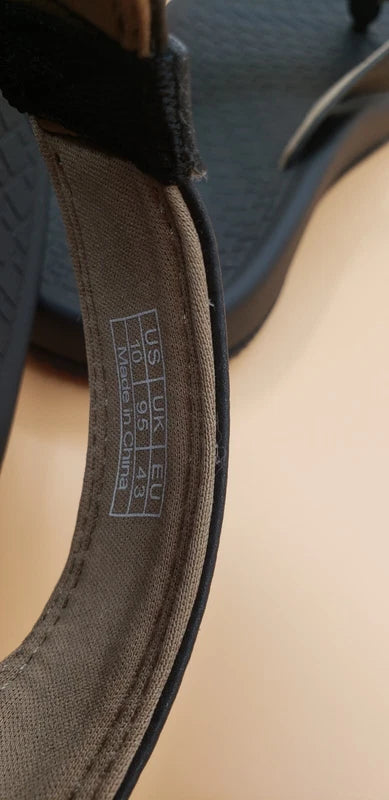 Thearches Men's Beach Sandals Flip Flop, Quick-Dry Arch Support Orthotic Comfort