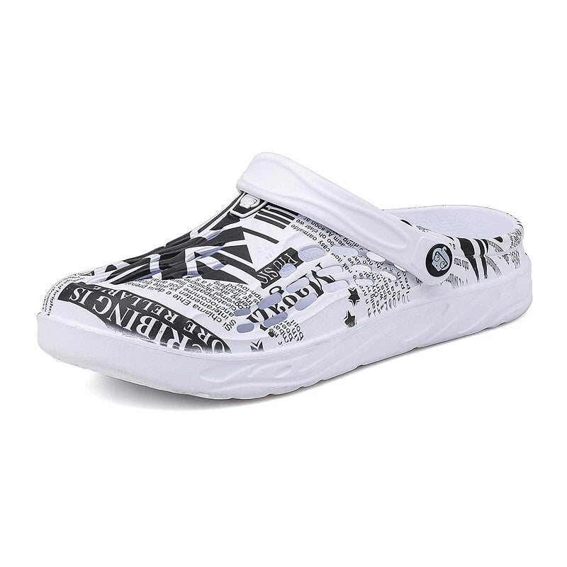 Mens Womens Beach Garden Pool Anti-slip Clogs Mules Sandals Slippers Flats Shoes