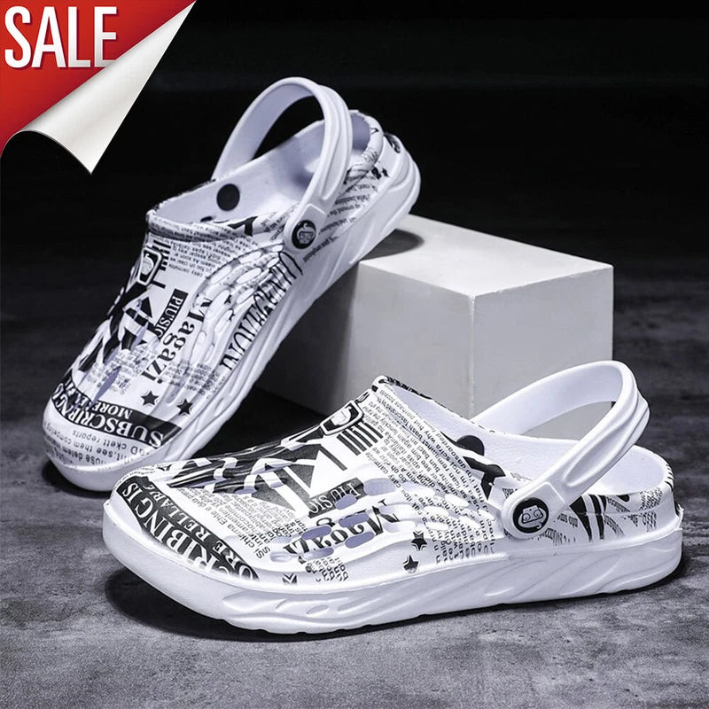 Mens Womens Beach Garden Pool Anti-slip Clogs Mules Sandals Slippers Flats Shoes