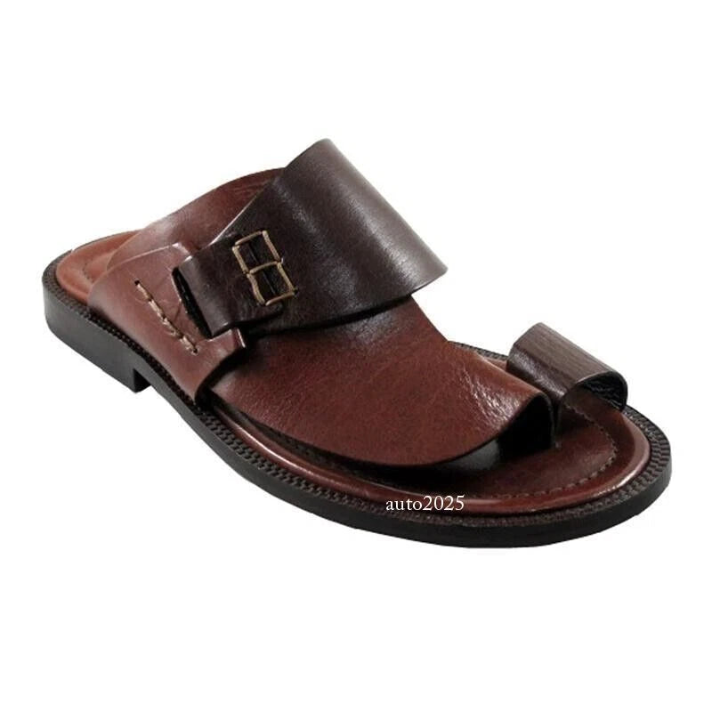 Men's Sandals Summer Slippers Flip-Flops Comfortable Footwear Casual Flats New