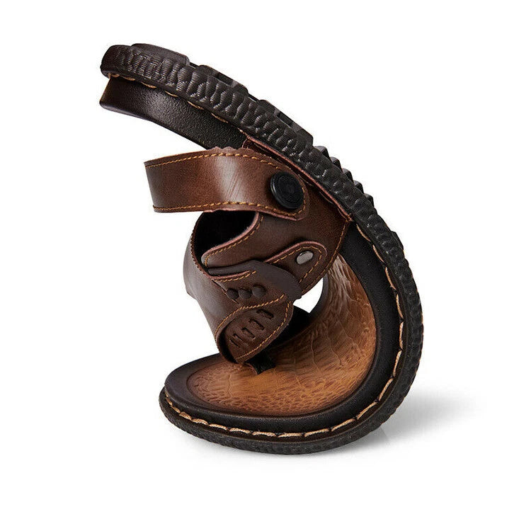 Summer Mens Slingbacks Slippers Thong Sandals Shoes Clip Toe Walking Sports 44 B