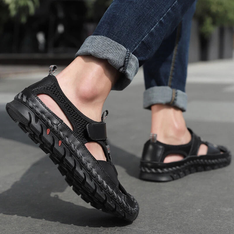 Summer Men's Sandals Fashion Outdoor Sports Hiking Beach Roman Sandals Slippers