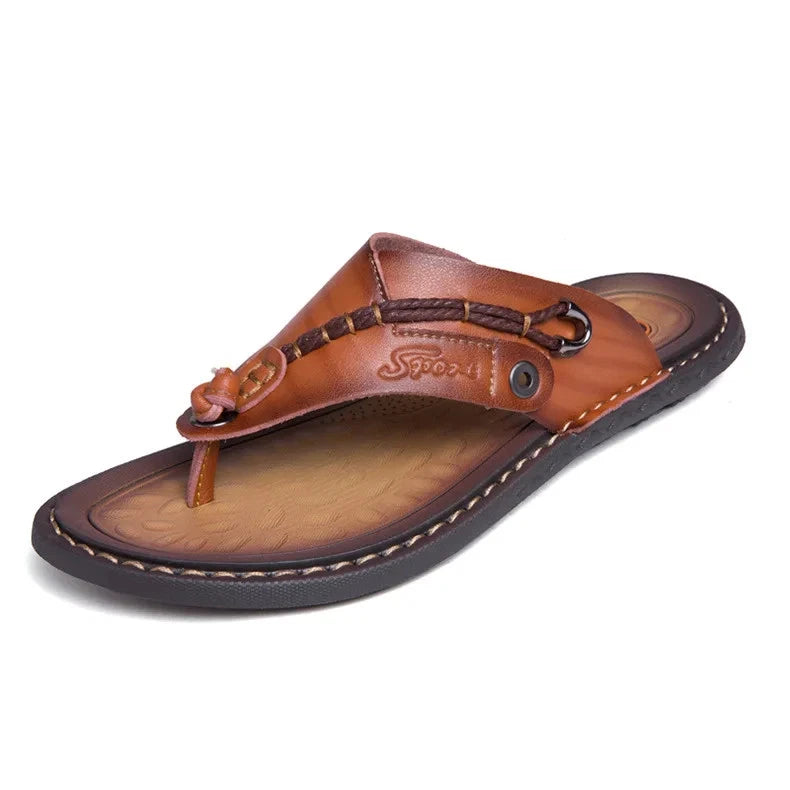 Men's Flip-flops Summer Outdoor Comfortable Slippers Casual Beach Flats Slides