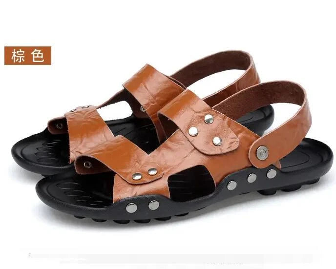 Mens Open Toe Sports Flats Sports Walking Summer Beach Sandals Slippers Shoes DW