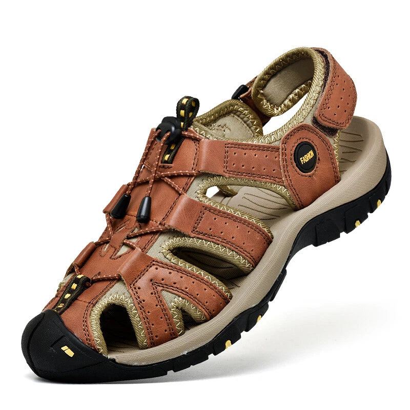 Outdoor Men's Sandals Summer Casual Shoes Breathable Beach Sandals Slipper