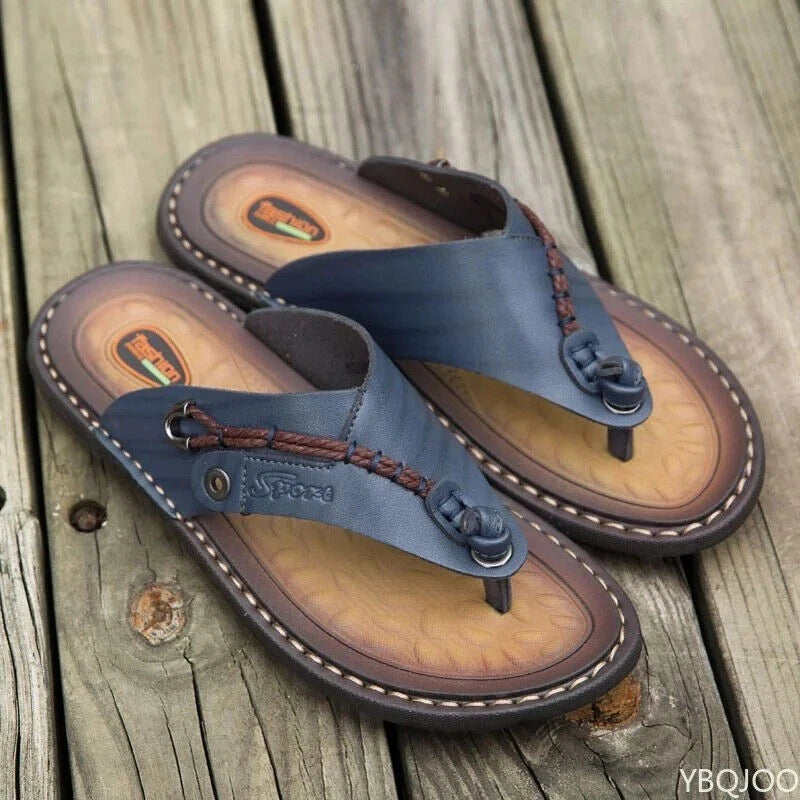Men's Flip-flops Summer Outdoor Comfortable Slippers Casual Beach Flats Slides