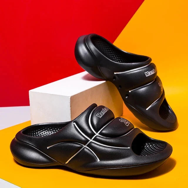 Mens Original Basketball Slippers Fashion Slides Outdoor Beach Shoes Sandals
