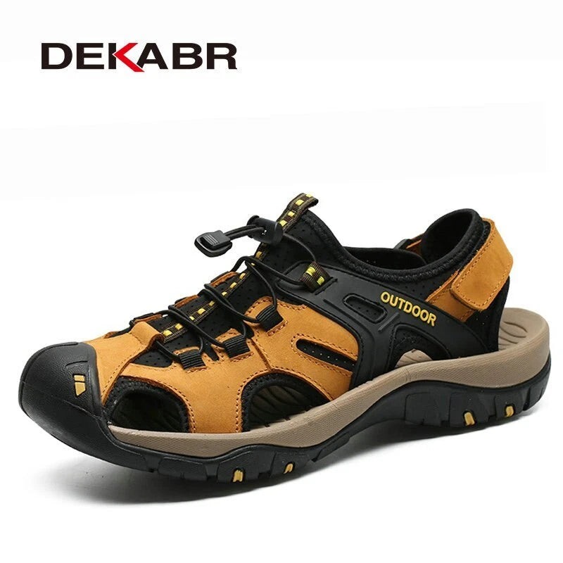 Outdoor Men's Sandals Summer Casual Shoes Breathable Beach Sandals Slipper