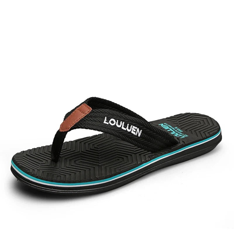 Men's New Flip Flops Super Comfortable and Fashionable Men's Summer Slippers