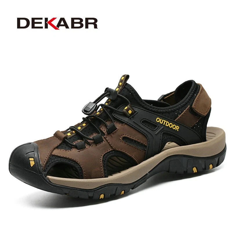 Outdoor Men's Sandals Summer Casual Shoes Breathable Beach Sandals Slipper