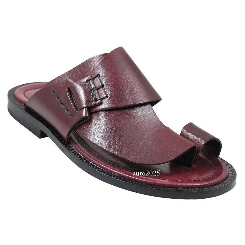 Men's Sandals Summer Slippers Flip-Flops Comfortable Footwear Casual Flats New