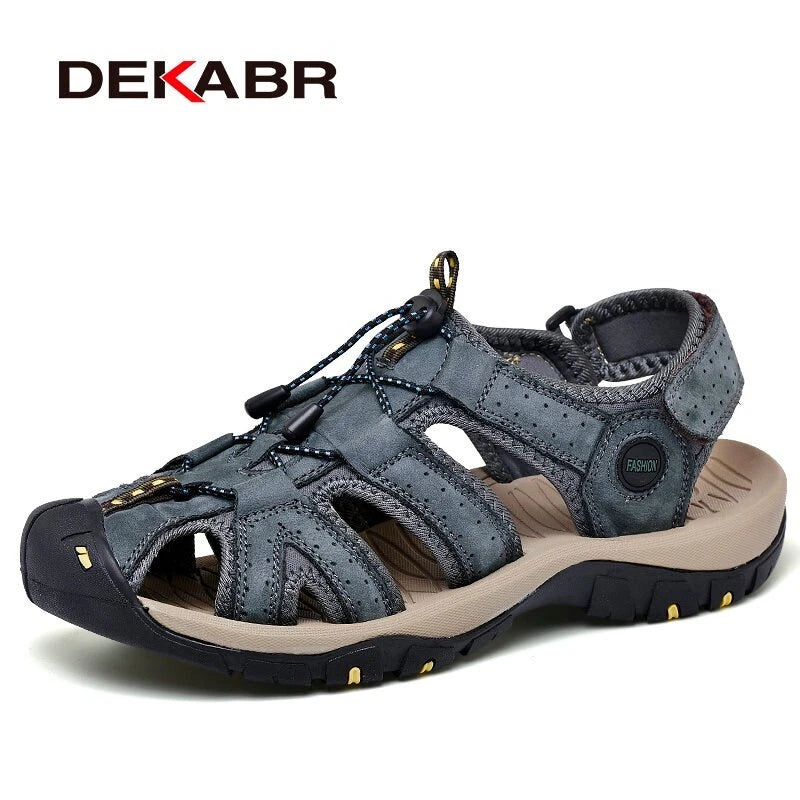 Outdoor Men's Sandals Summer Casual Shoes Breathable Beach Sandals Slipper