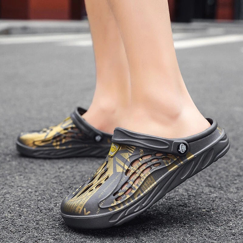 Mens Womens Beach Garden Pool Anti-slip Clogs Mules Sandals Slippers Flats Shoes