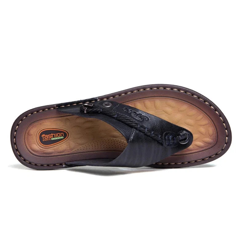 Men's Flip-flops Summer Outdoor Comfortable Slippers Casual Beach Flats Slides