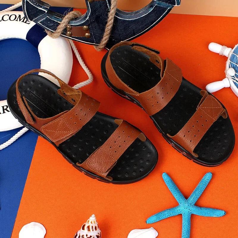 Summer Breathable Men's Sandals Fashion Trend Beach Shoes Slippers Sandals