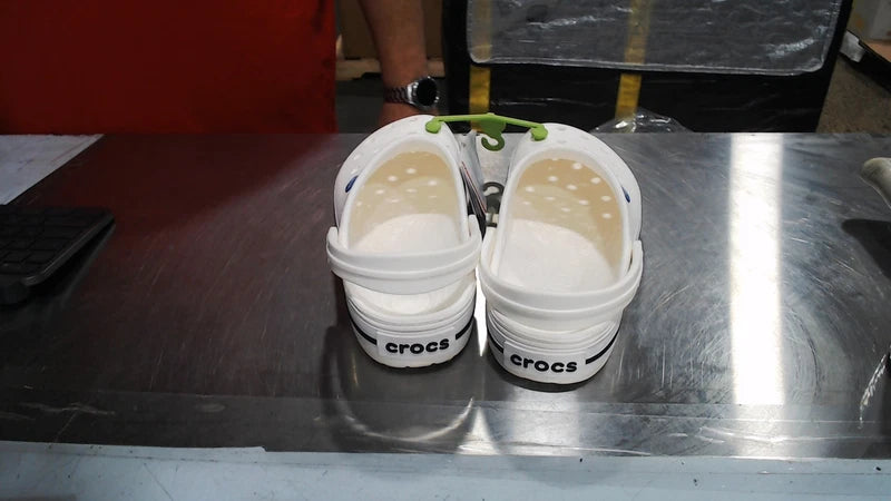 UsedLikeNew_Crocs Unisex-Adult Crocband Clog, White, 9 Women/7 Men_White_Sz9