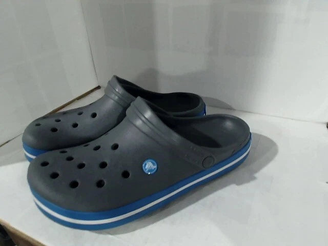 UsedLikeNew_Crocs Unisex-Adult Crocband Clog, Ch_Charcoal/Ocean_Sz10 Women/8 Men