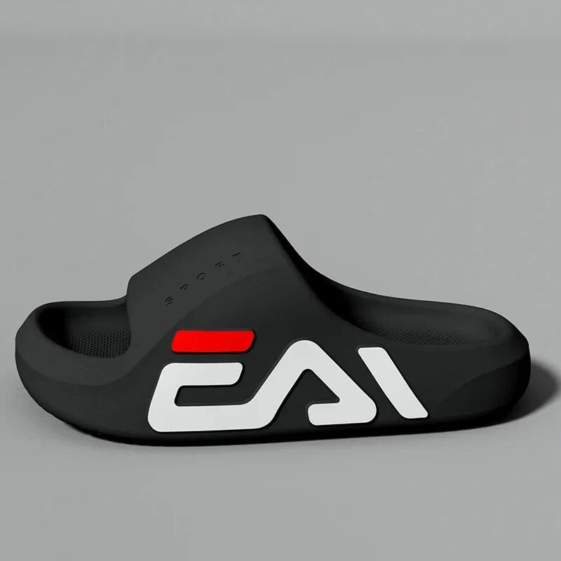 Men's EVA Air Cushion Sandals – Thick Sole Summer Beach Slippers