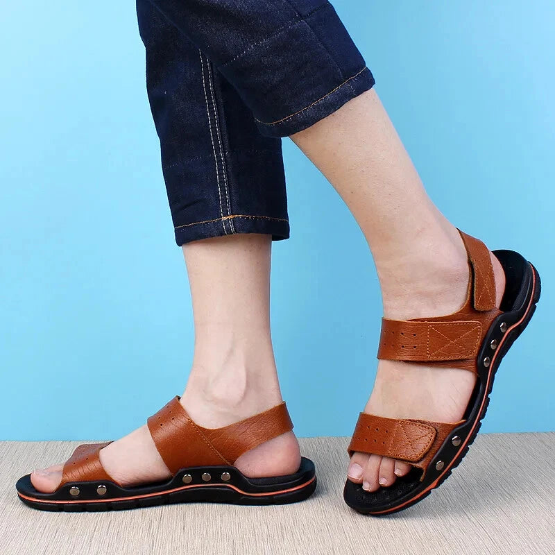 Summer Breathable Men's Sandals Fashion Trend Beach Shoes Slippers Sandals