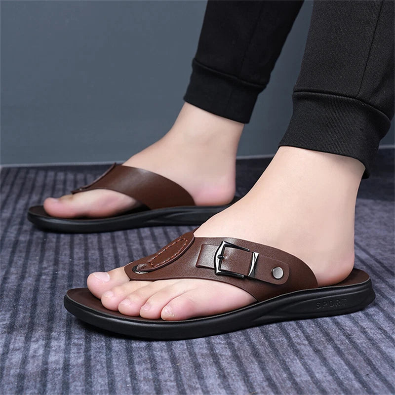 Men's Fashion Flip Flops - Ourdoor Beach Sandals Athletic Slippers for Men