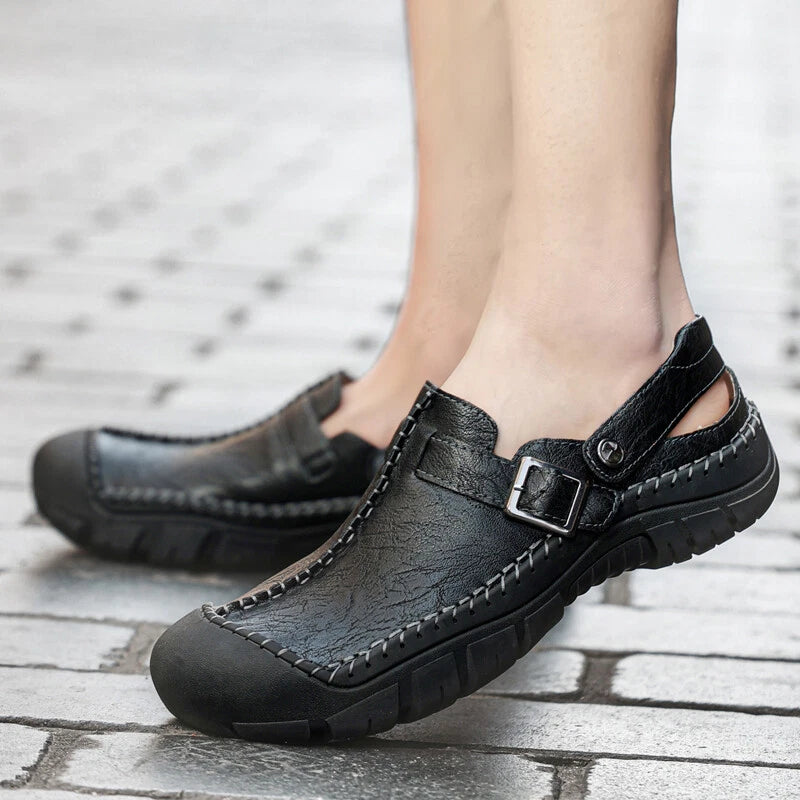 Fashion Men Sandals Summer Thick-soled Casual Beach slipper Rome Sneakers