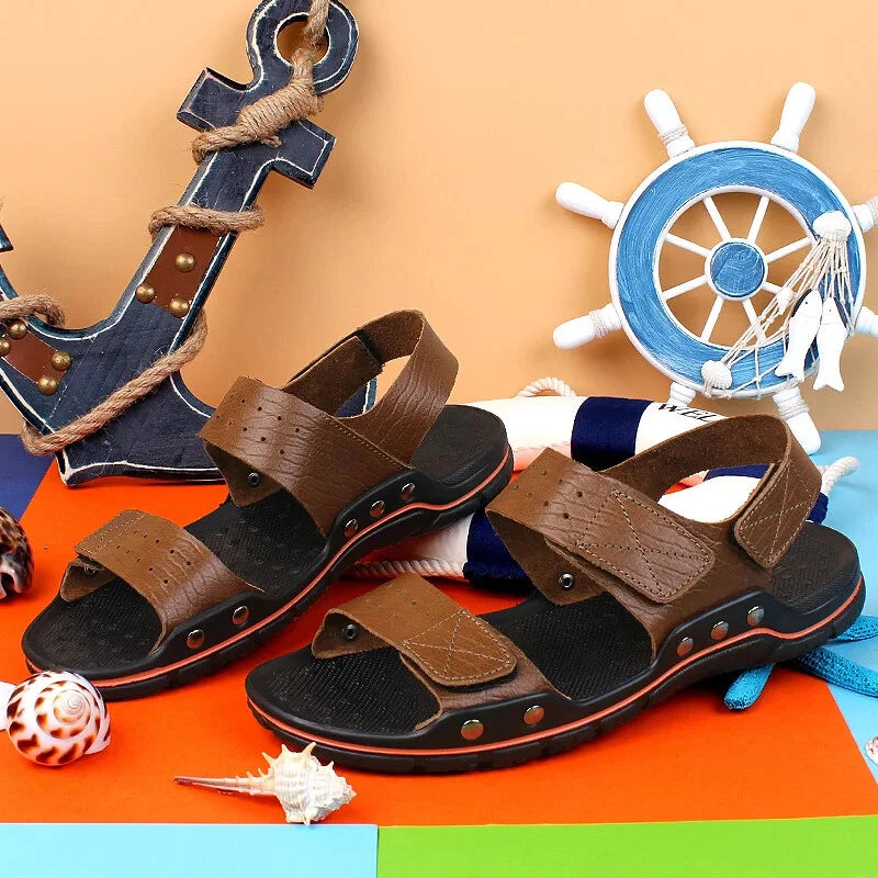 Summer Breathable Men's Sandals Fashion Trend Beach Shoes Slippers Sandals