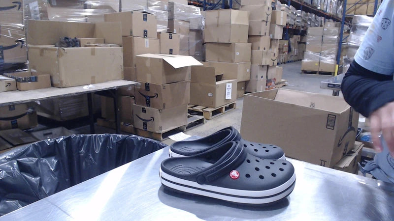 LikeNew_Crocs unisex adult Men's and Women's Crocband Cl_Black7 Women/5 Men
