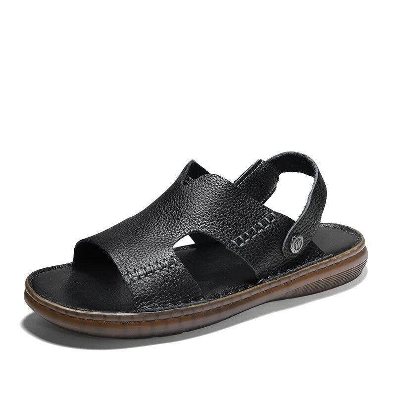 Men Sandals Summer Non-slip Outdoor Slippers Leisure Beach Light Casual Slides