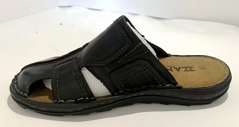 Mens Leather Sandal  Casual Comfort Outdoor Sport Fisherman Slippers DG-2022