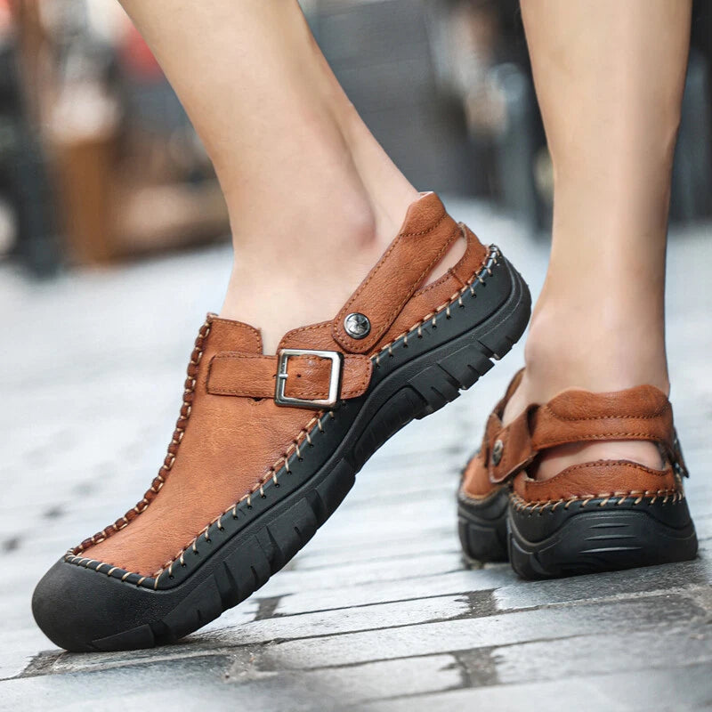 Fashion Men Sandals Summer Thick-soled Casual Beach slipper Rome Sneakers