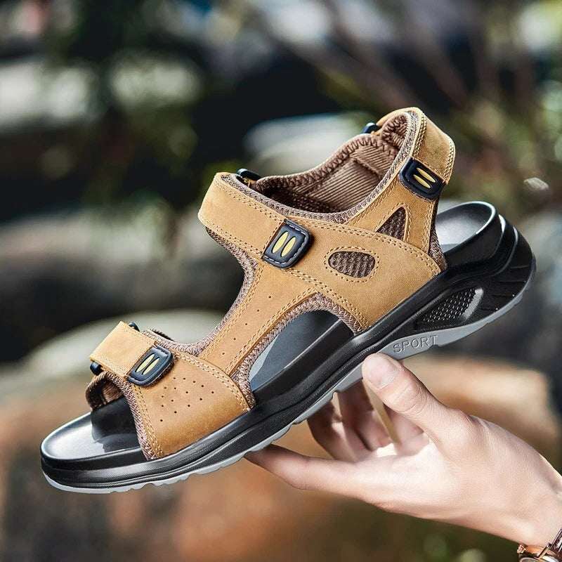 Men Casual Beach Breathable Climbing Shoes Roman Hiking Outdoor Water Slippers