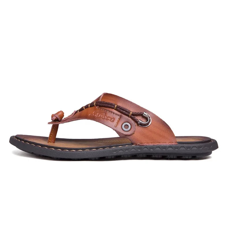 Men's Flip-flops Summer Outdoor Comfortable Slippers Casual Beach Flats Slides