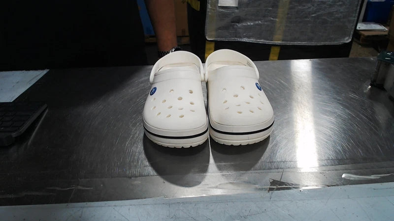 UsedLikeNew_Crocs Unisex-Adult Crocband Clog, White, 9 Women/7 Men_White_Sz9