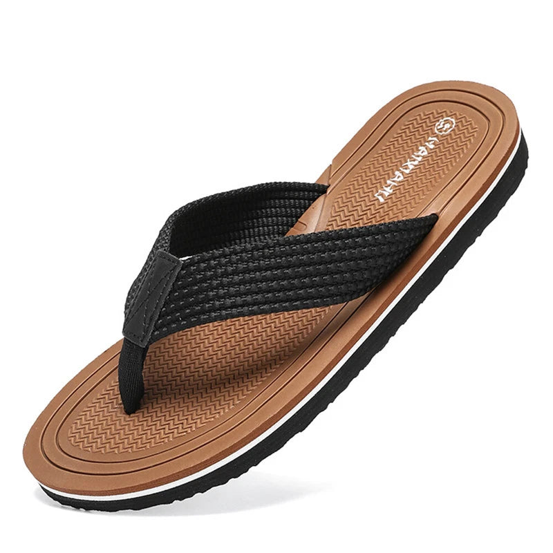 Summer Beach Flip Flops for Mens Comfort Thong Slippers
