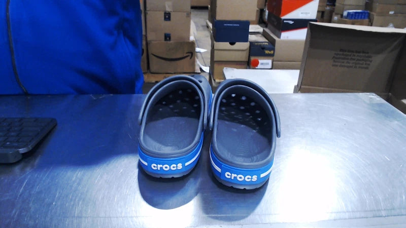 UsedGood_Crocs Unisex-Adult Crocband Clog, Charcoal/Ocean, 6 Men/8