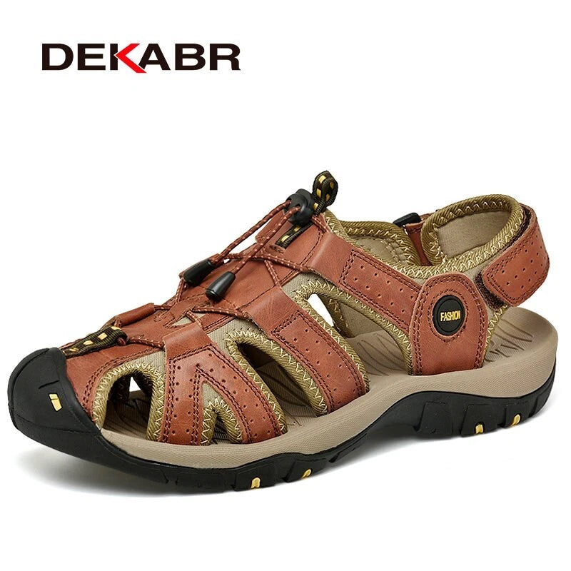 Outdoor Men's Sandals Summer Casual Shoes Breathable Beach Sandals Slipper