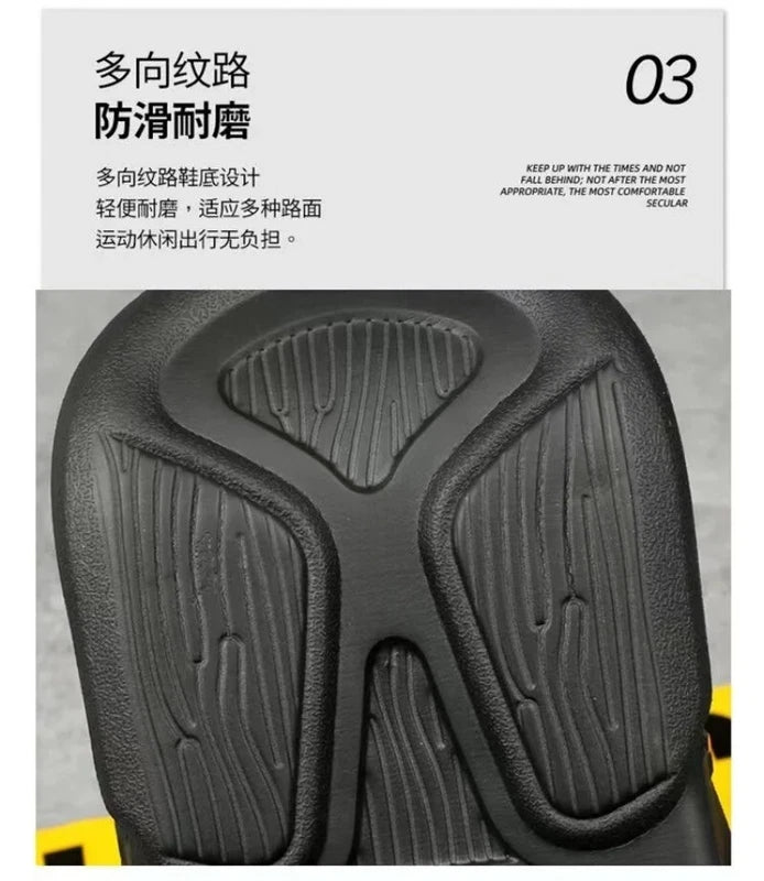 Summer Men Massage Slippers Sides Indoor Outdoor Sandals Beach Casual Shoes