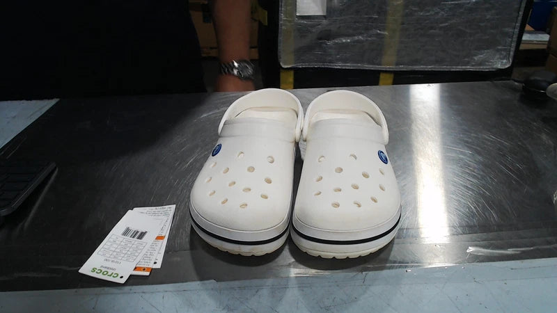 UsedLikeNew_Crocs Unisex-Adult Crocband Clog, White, 9 Women/7 Men_White_Sz9