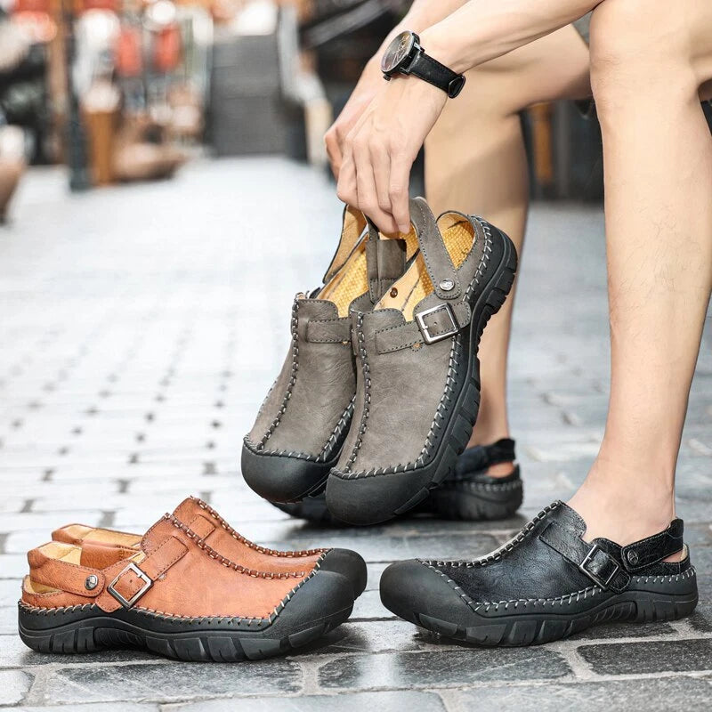 Fashion Men Sandals Summer Thick-soled Casual Beach slipper Rome Sneakers