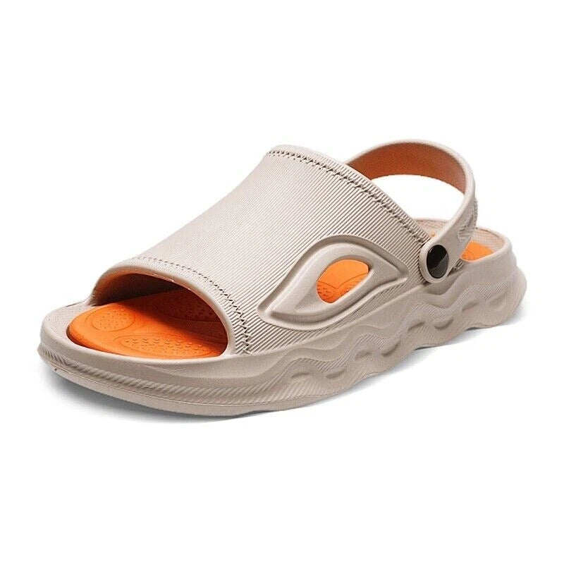 Men's Sandals Quick Dry Non-Slip Slide Slippers Water Shoes Sports Sandals