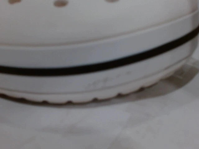 UsedVeryGood_Crocs Men's and Women's Crocband Clog, White, 14 Women/12