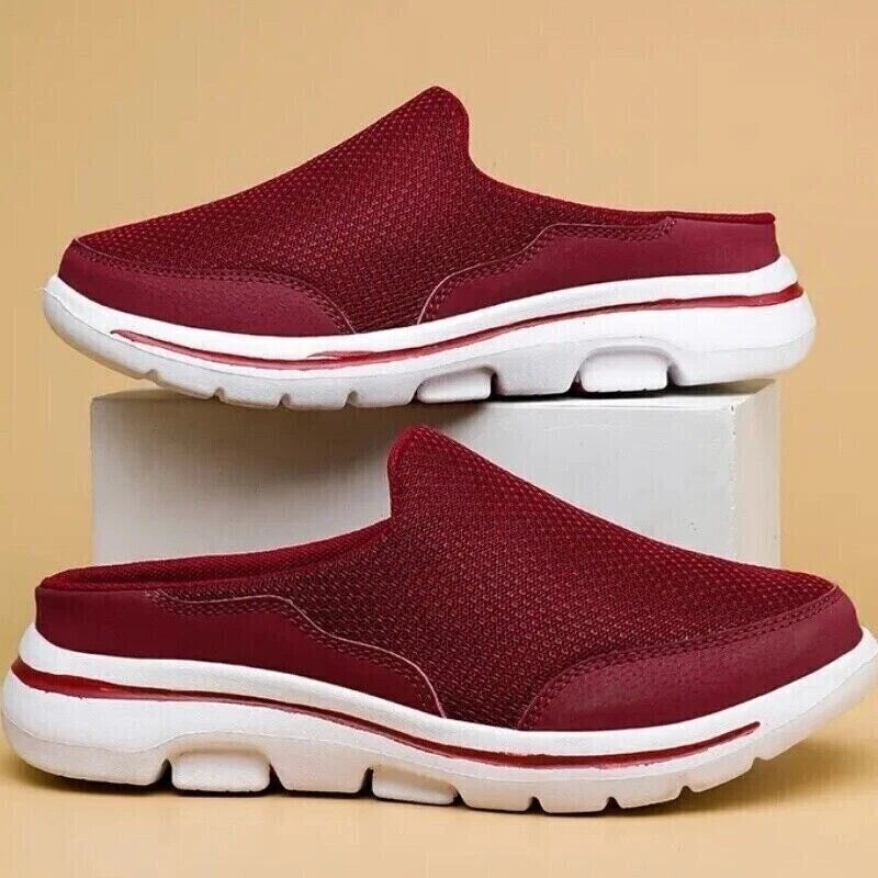Men/Women Slip On Mules Light Open Back Shoes Walking Shoes Closed Toe Slides