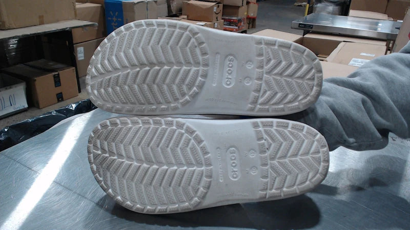 Good_Crocs Men's and Women's Crocband Clog, White, 12_White_12 Women/10 Men