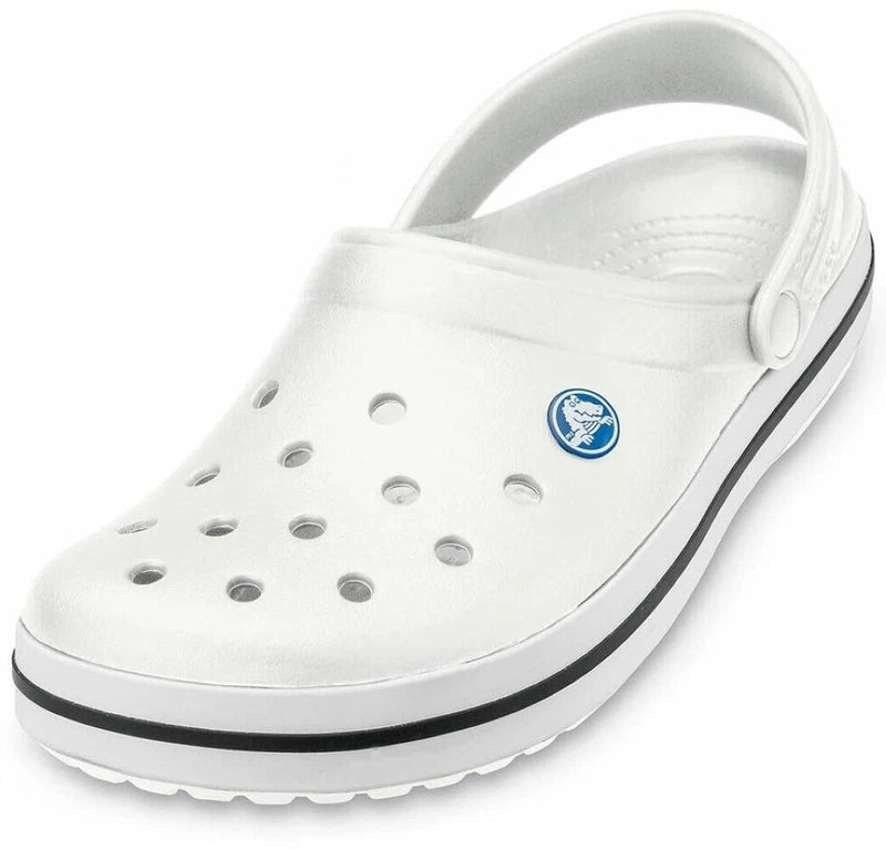 LikeNew_Crocs Unisex Men's and Women's Crocband Clog, White, 7 Women_White_SZ_7