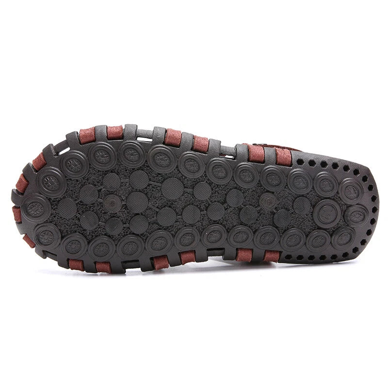 Men Closed Toe Sandals Summer Sports Walking Beach Shoes Casual Outdoor Slippers