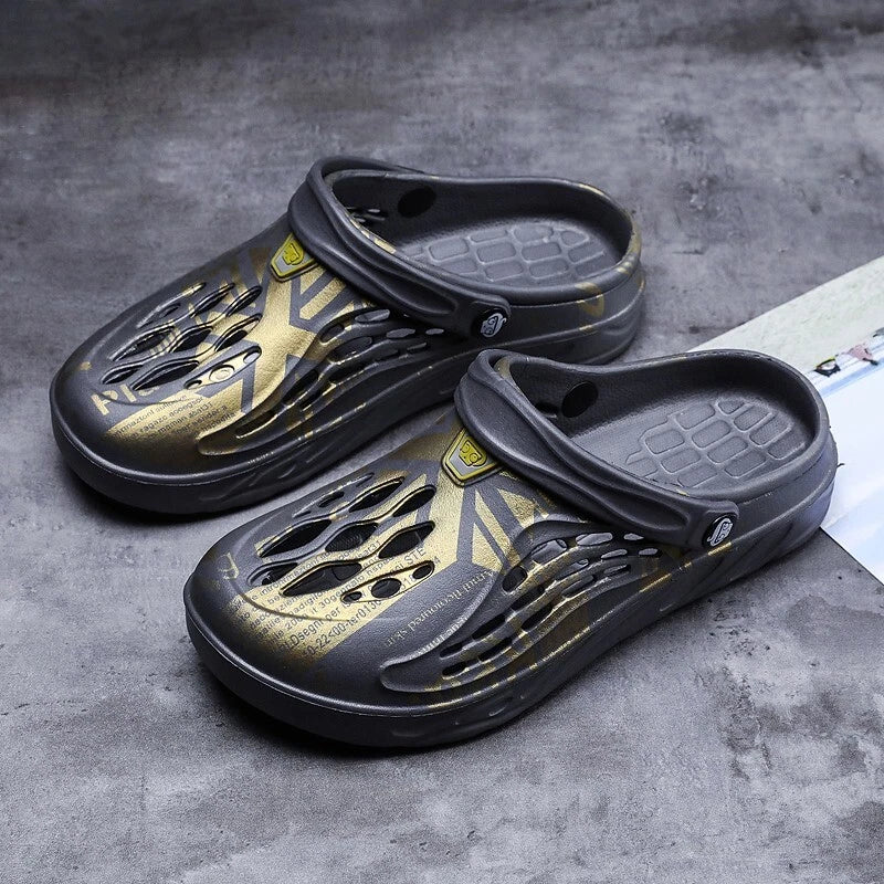 Mens Womens Beach Garden Pool Anti-slip Clogs Mules Sandals Slippers Flats Shoes