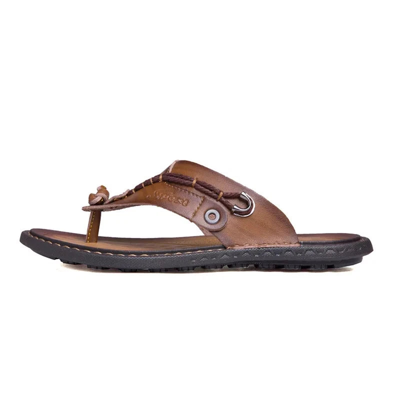 Men's Flip-flops Summer Outdoor Comfortable Slippers Casual Beach Flats Slides