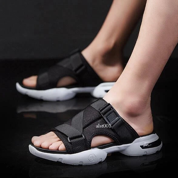 Fashion Men Summer Sandals Beach Slippers Casual Outdoor Shoes Non-slip Open Toe