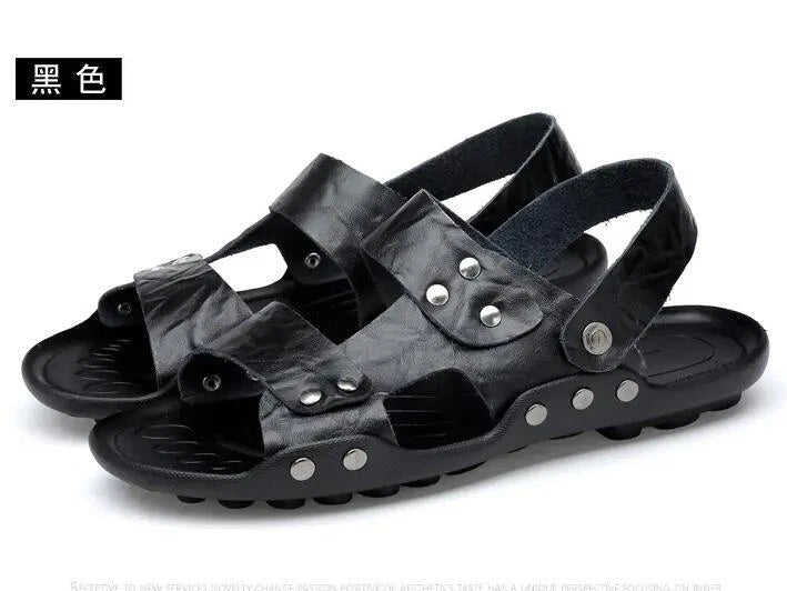 Mens Open Toe Sports Flats Sports Walking Summer Beach Sandals Slippers Shoes DW