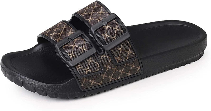 Summer Men's Slippers Casual Flip Flops Comfortable Lightweight Indoor Outdoor